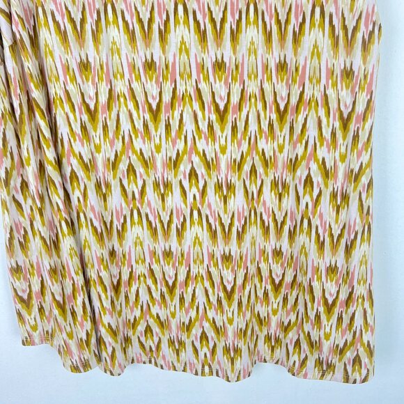 NWOT Daniel Rainn Abstract Print Sleeveless Top Plus Size 3X NEW - Picture 3 of 9